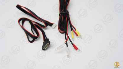 LED Light Set - JXmodel MAN F2000 Mercedes-Benz Scania Tamiya Trailer Truck 1/14