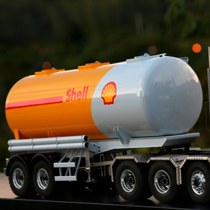 LESU 1/14 Tamiya tractor truck universal oil tank semi-trailer 20 feet 40 feet trailer