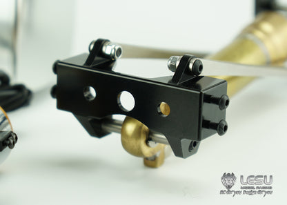 LESU Y-1506-B 1/14 dump truck model aircraft top F frame hydraulic system universal Tamiya mud head 3348 lifting accessories