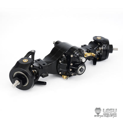 1/14 truck Tamiya tractor axle Q-900 series differential lock flange bridge mud army truck DIY model LESU