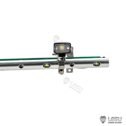 LESU 1/14 Truck LED Spotlight High Top Metal Dome Light S-1321 Tamiya Tractor R470 R620 Model Modification