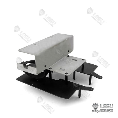 LESU 1/14 truck model toy truck second floor platform set Tamiya tractor FH16 DIY modification