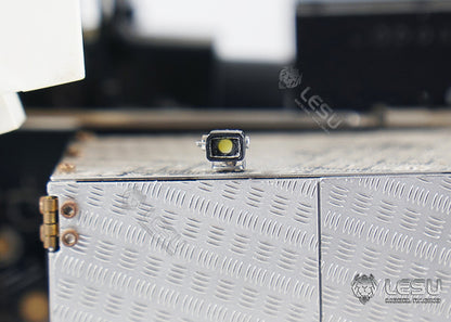 LESU S-1285 LED light simulation spotlight is suitable for Tamiya 1/14 truck engineering or DIY modification upgrade accessories