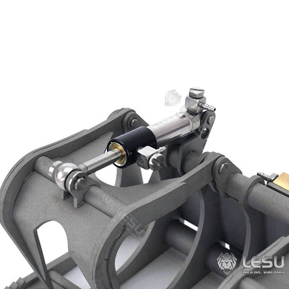 LESU 1/14 Engineering Hydraulic Model Bobcat Loader Upgraded with Hydraulic Gripper