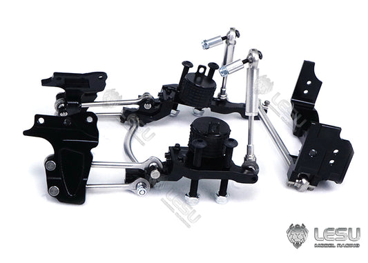 1/14 simulation truck model Tamiya modified accessories X-8022-A steering axle shock absorber airbag suspension LESU