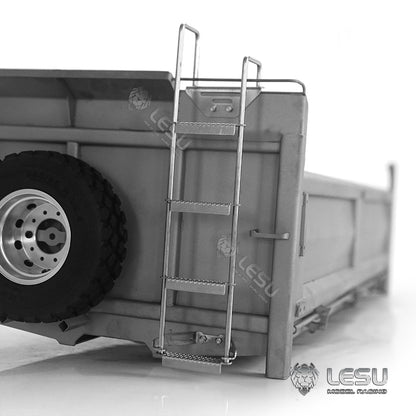 LESU 1/14 Tamiya Truck 8*8 Dump Truck Accessories Modified Stainless Steel Ladder G-6261