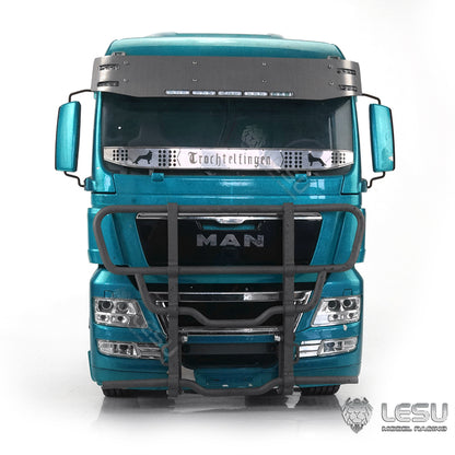 For 1/14 RC Tamiya TGX tractor truck model sun visor lighting set upgrade accessories LESU S-1304-A C