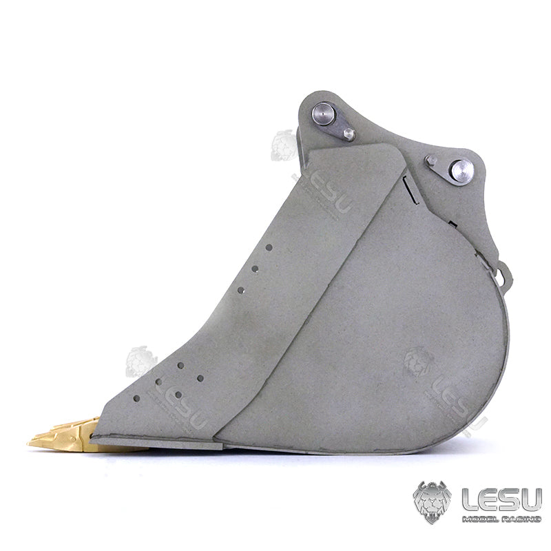 LESU 1/14 simulation hydraulic excavator PC360, wheel excavator, small short tail modified quick-release narrow bucket attachment