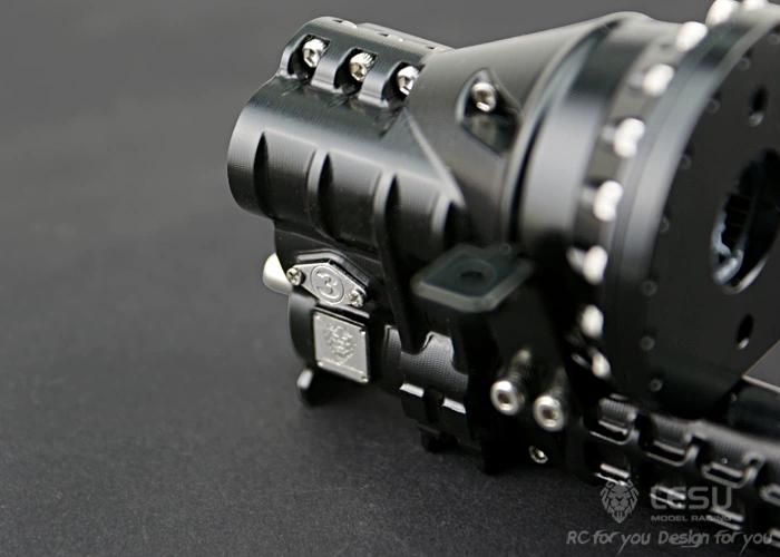 LESU 1/14 Tamiya tractor truck three-speed gearbox F-5015 high torque gearbox original installation model