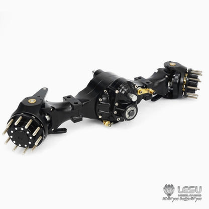 1/14 truck Tamiya tractor axle Q-900 series differential lock flange bridge mud army truck DIY model LESU