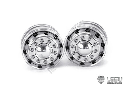 1/14 truck toy aluminum alloy CNC made front wheel hub W-2051 Tamiya tractor model accessories