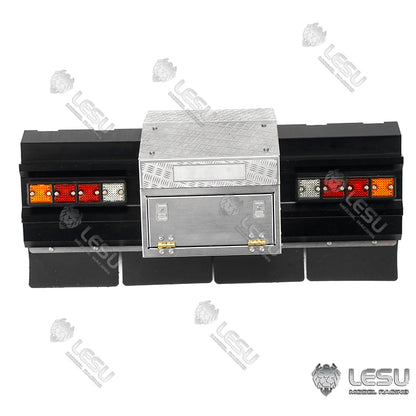 1/14 truck truck model toy FH16 tail beam tail light tool box set S-1278 Tamiya tractor LESU