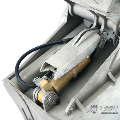 LESU 1/14 Engineering Machinery Model Excavator ET35 Modified Quick Release Tool Hydraulic Tilt Bucket Attachment