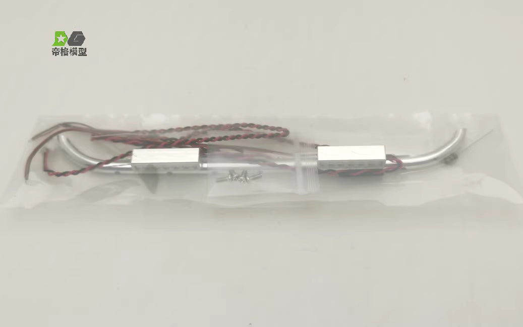 DG RC Tamiya 1/14 Scania 770S Truck Kit (56368) - Includes Aluminum Sunshade and LED Lights (56371)