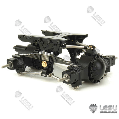 1/14 Truck rear suspension assembly X-8013 Tamiya tractor original hole DIY accessories mud head model LESU