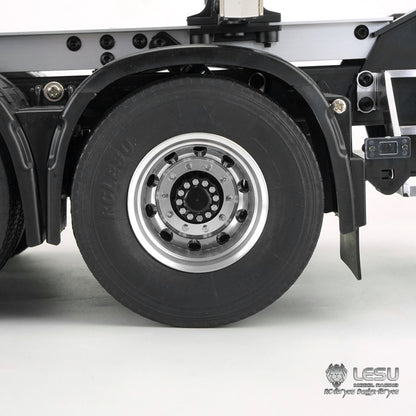 1/14 truck model toy aluminum alloy full metal rear wheel hub W-2050 Tamiya tractor model accessories