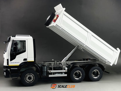 Scaleclub 1/14 full metal Iveco 6x6 hydraulic dump truck RTR to play