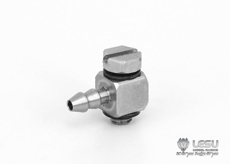 Hydraulic model modified stainless steel precision elbow straight oil nozzle M3-3 nylon oil pipe 3*2MM installation