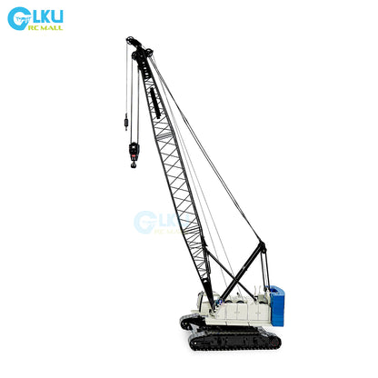 CUT 1/14 C1200 Tracked Truss Hydraulic Crane Simulation Engineering Metal RC Model