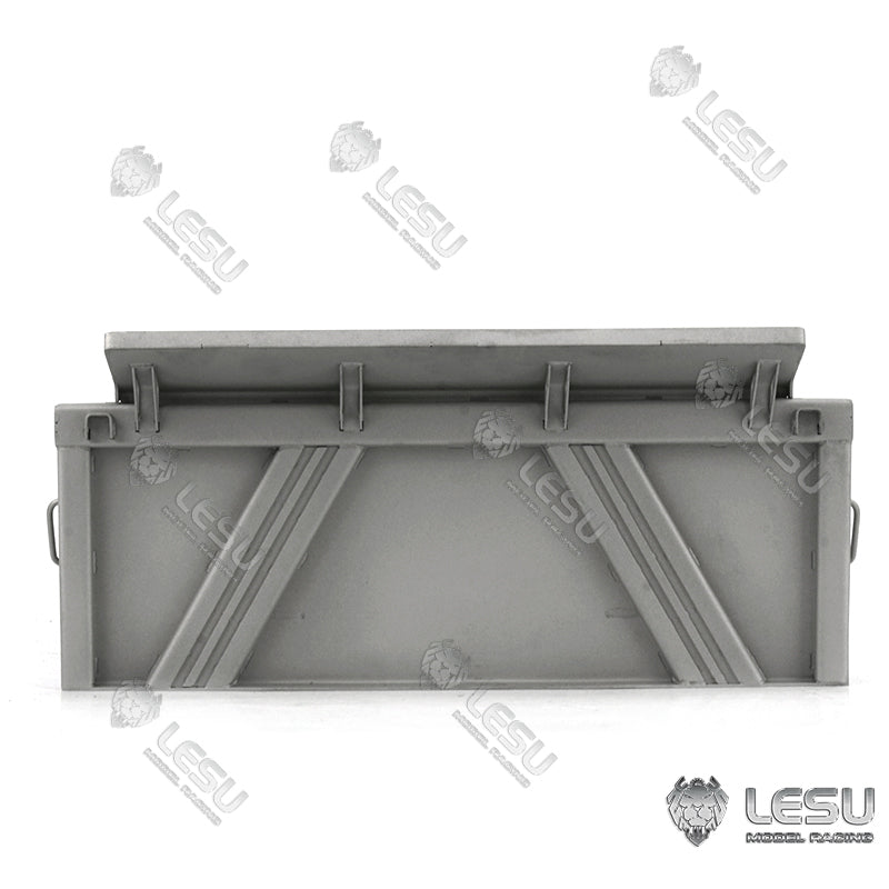 LESU 1/14 Tamiya Truck MAN TGS 4x4 Hydraulic Dump Truck Metal Truck Box