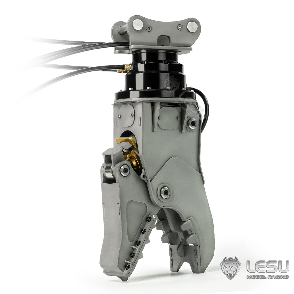 LESU 1/14 simulation hydraulic excavator PC360, wheel excavator, small short tail modified quick change Hydraulic Clamp accessories