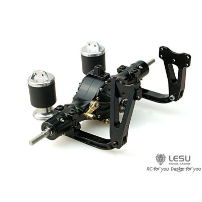 1/14 truck simulation airbag suspension Tamiya tractor model accessories large travel shock absorber system LESU