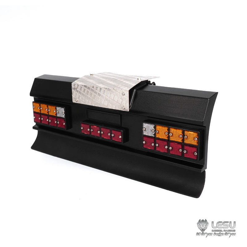 1/14 Truck tractor remote control toy tail beam taillight set S-1234 Tamiya R620R470 bumper LESU