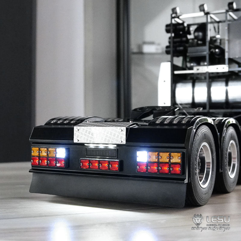 1/14 Truck tractor remote control toy tail beam taillight set S-1234 Tamiya R620R470 bumper LESU