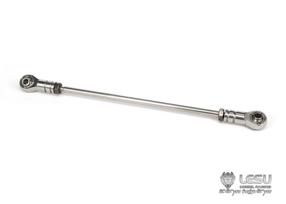 LESU 1/14 Tamiya tractor truck dump truck axle DIY modified front axle steering tie rod accessories