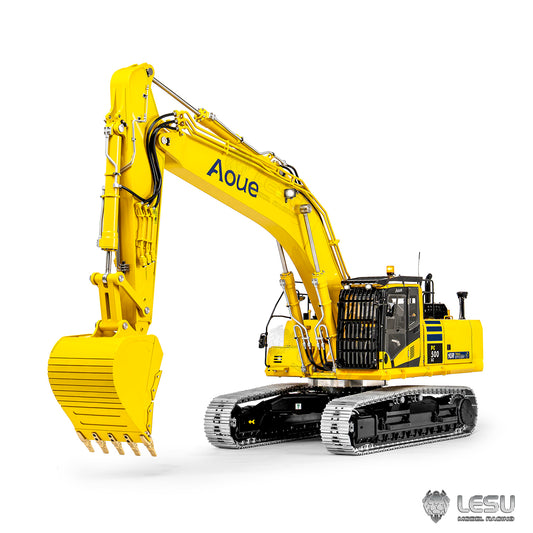 LESU 1/14 Scale Hydraulic Construction Model (1 Pump, 7 Valves) – BA-B0019 Aoue-PC500LC Excavator with Two-Section Boom