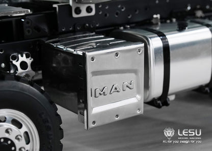 1/14 truck model toy stainless steel exhaust parts G-6149 Tamiya tractor mud truck model LESU