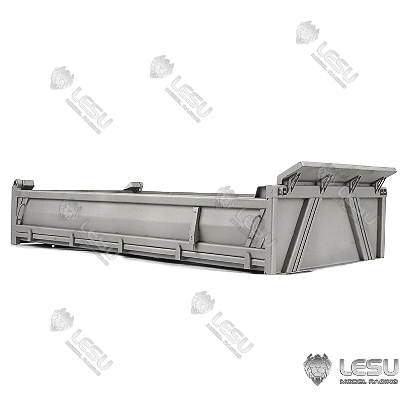 LESU 1/14 Tamiya Truck MAN TGS 4x4 Hydraulic Dump Truck Metal Truck Box