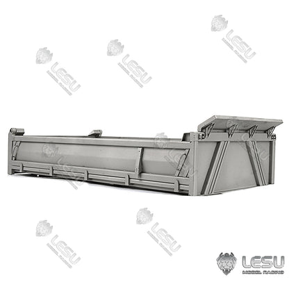LESU 1/14 Tamiya Truck MAN TGS 4x4 Hydraulic Dump Truck Metal Truck Box