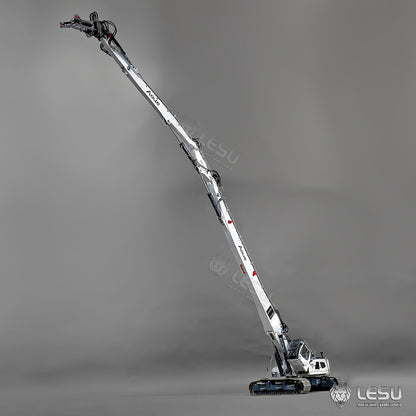 LESU 1/14 Fully Hydraulic Remote Control Model Simulation Excavator Aoue-LR960 Demolition Machine Excavator