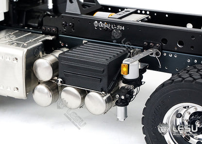 Tamiya 1/14 truck model toy mud head FE/VM battery box gas tank G-6266 modified LESU