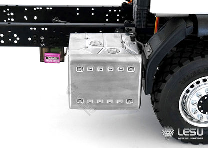 Tamiya 1/14 truck model toy mud head FE/VM metal exhaust tank G-6263 modified LESU