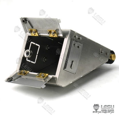 1/14 Tamiya Toys FH16 Sand Spreader FH16 Metal Tool Box Side Decoration Upgrade Parts LESU Model
