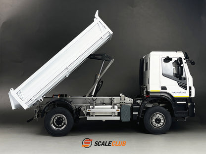 Scaleclcub Model 1/14 Iveco Hydraulic Dump Truck 4×4 RTR with Paint