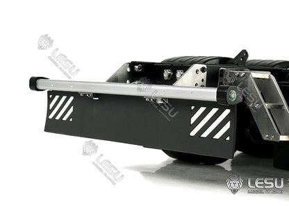 1/14 simulation truck H-1304 tail bumper with width indicator light F16 flatbed truck model LESU