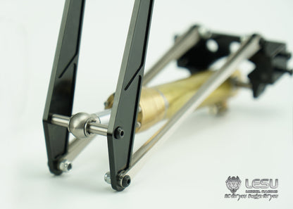 LESU Y-1506-B 1/14 dump truck model aircraft top F frame hydraulic system universal Tamiya mud head 3348 lifting accessories