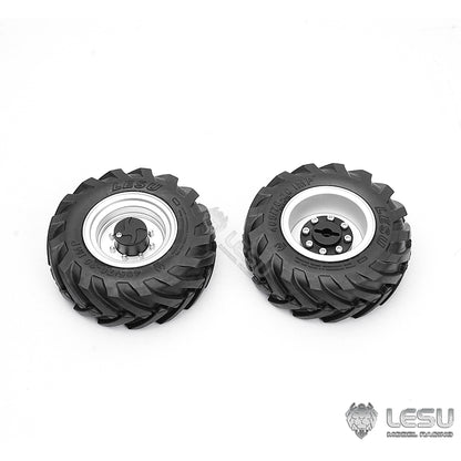 1/14 6MDX dump truck MCL8 loader AT1050 forklift tire wheel accessories set