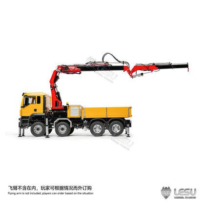 LESU 1/14 TGS 8x8 truck-mounted crane loader, can be equipped with a boom lift LS-Z0082 LESU
