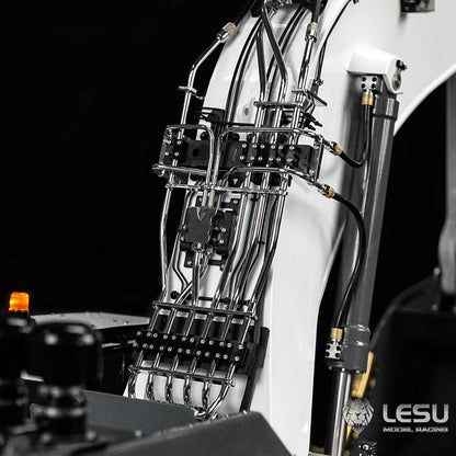 LESU 1/14 Hydraulic Remote Control Toy Heavy Duty Backhoe Excavator 4-Way Valve AOUE 9150