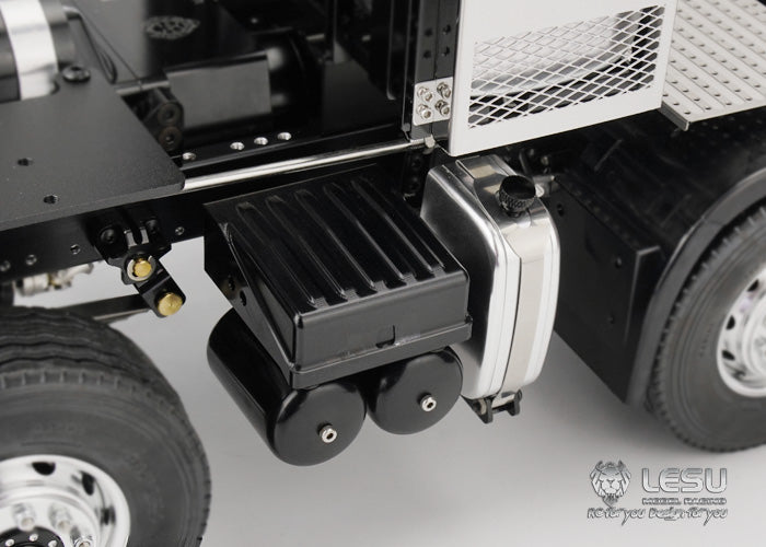LESU 1/14 Tamiya Scania R470 R620 heavy tractor truck 8X8 full drive differential lock axle finished chassis remote control model
