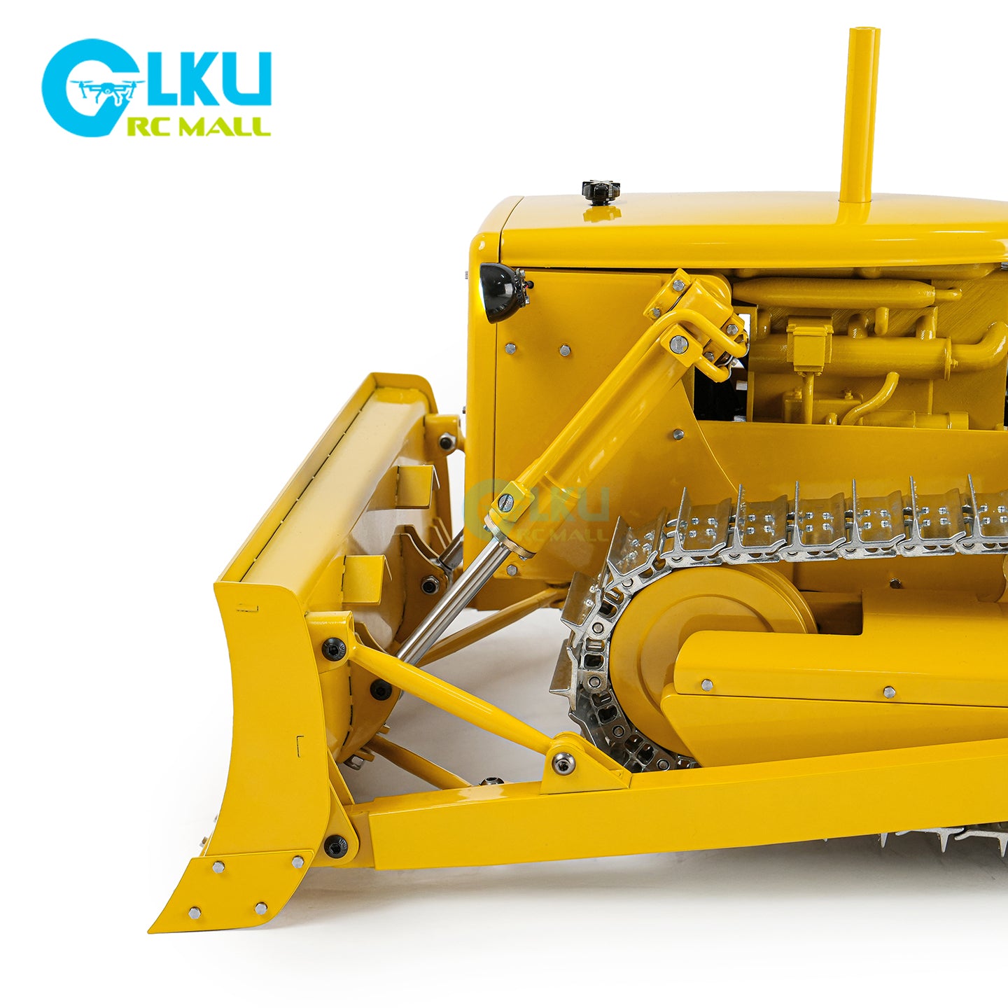 MD Model 1/14 D7 Bulldozer, Alloy Bulldozer Model, Simulation Engineering Vehicle, Bulldozer