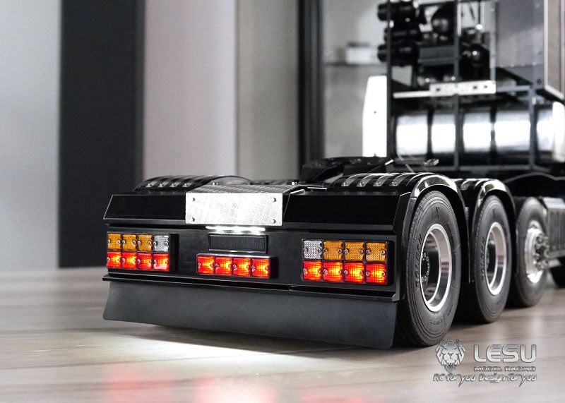 1/14 Truck tractor remote control toy tail beam taillight set S-1234 Tamiya R620R470 bumper LESU