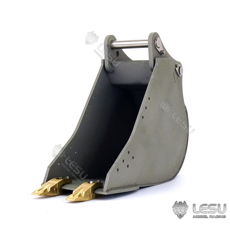 LESU 1/14 simulation hydraulic excavator PC360, wheel excavator, small short tail modified quick-release narrow bucket attachment