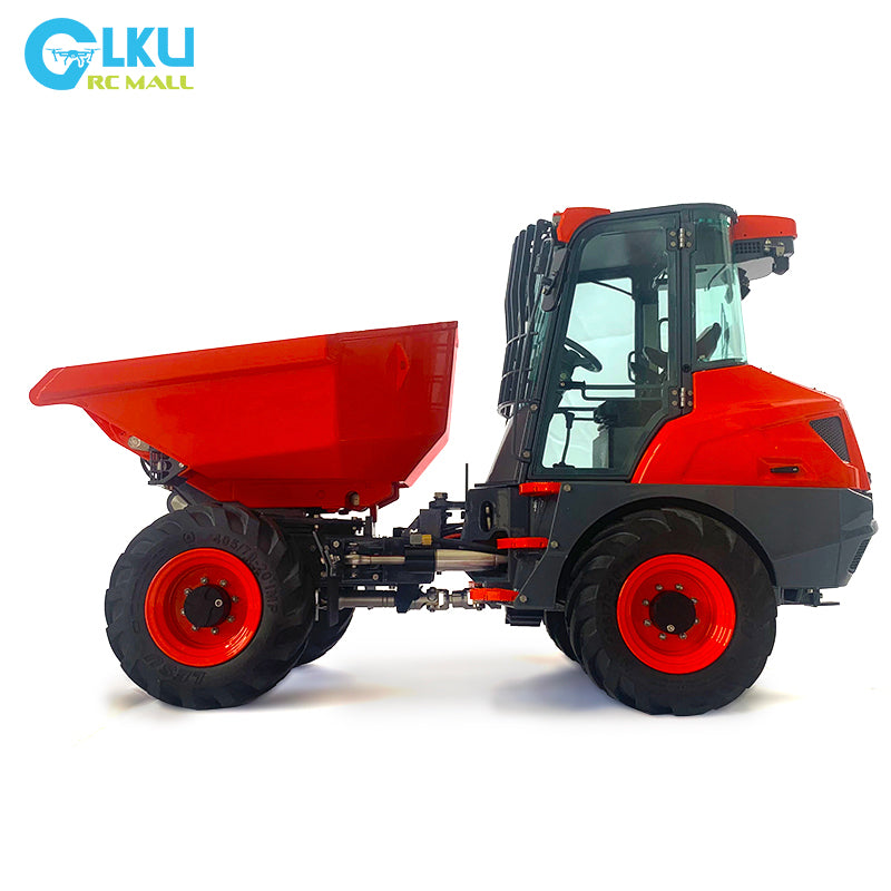 1/14 6MDX 4X4 articulated dump truck remote control model toy AOUE engineering dump truck Tamiya LESU