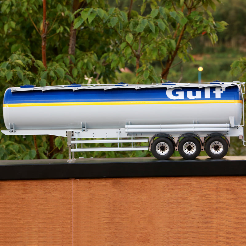 LESU 1/14 Tamiya tractor truck universal oil tank semi-trailer 20 feet 40 feet trailer