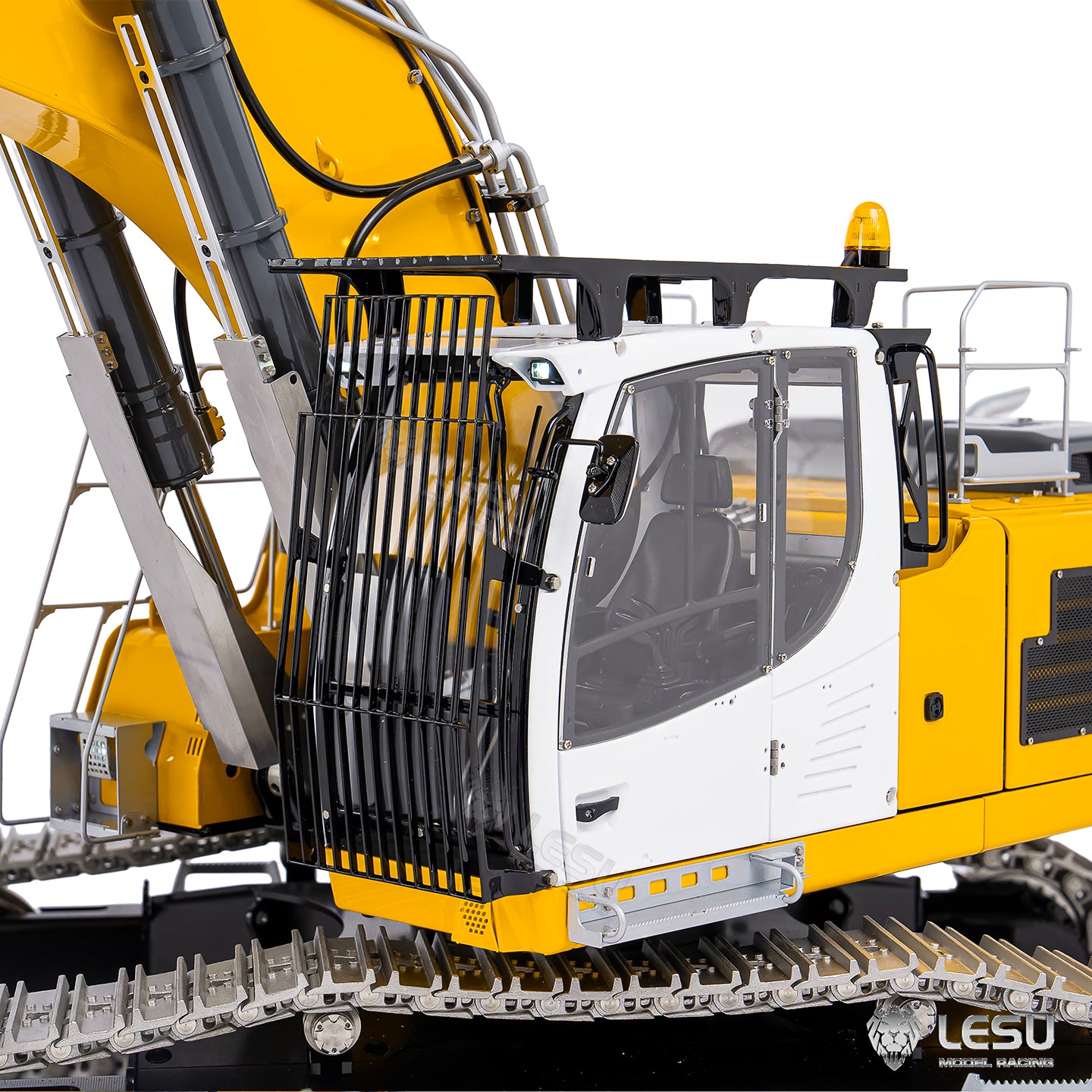 1/14 Hydraulic R956 Two-Section Arm Excavator Model BA-B0039 Motor Drive Version Dual Pump 6 Valve LESU